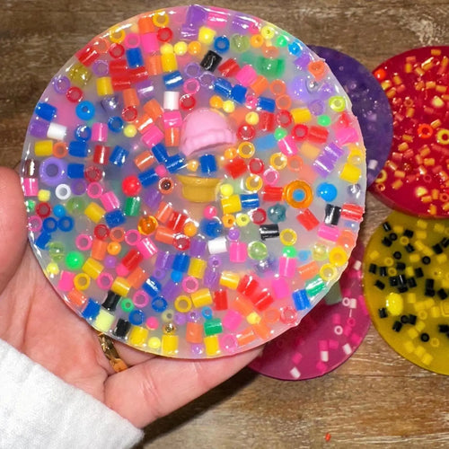 2 Pack Picking Pads - Bead Fidget Toy for Anxiety & ADHD